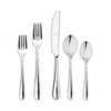 Mepra 5-piece Stainless Steel Flatware Place Setting In Silver