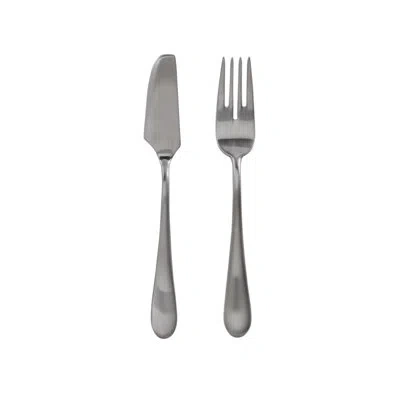 Mepra Natura Flatware Fish Set - 24 Pieces - Ice