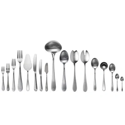 Mepra Natura Flatware Set - 151 Pieces - Stainless Steel In Ice