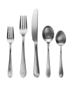 Mepra Natura Flatware Set, 5 Pieces In Silver-tone