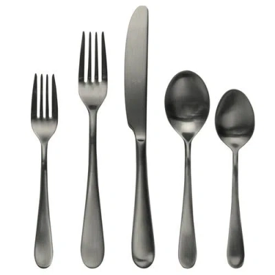 Mepra Natura Flatware Set In Black