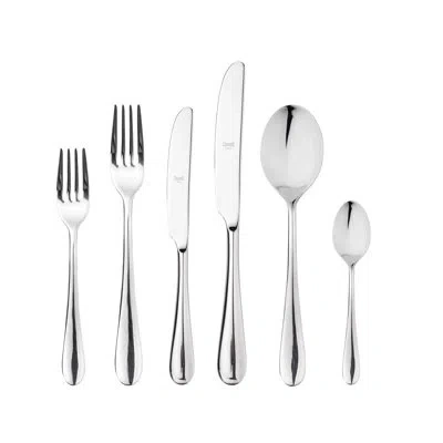 Mepra Natura Flatware Set - Service For 6 In Silver