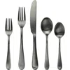 Mepra Natura Ice Flatware  Set In Ice Black Gold