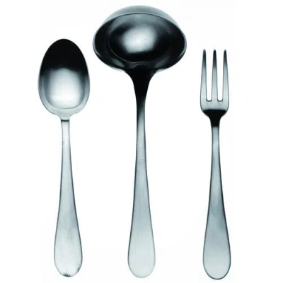 Mepra Natura Serving Set In Silver