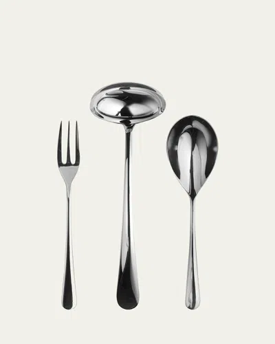 MEPRA NEVE 3-PIECE SERVING SET, MIRROR
