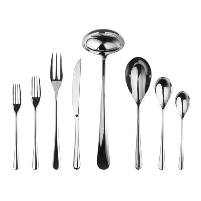 Mepra Neve Flatware Set - 43 Pieces - Stainless Steel
