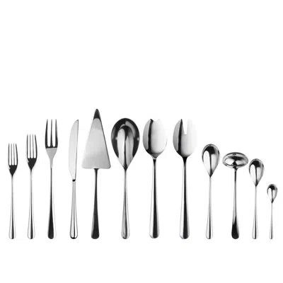 Mepra Neve Flatware Set - 67 Pieces - Stainless Steel