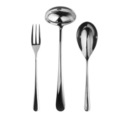 Mepra Neve Serving Set In Silver
