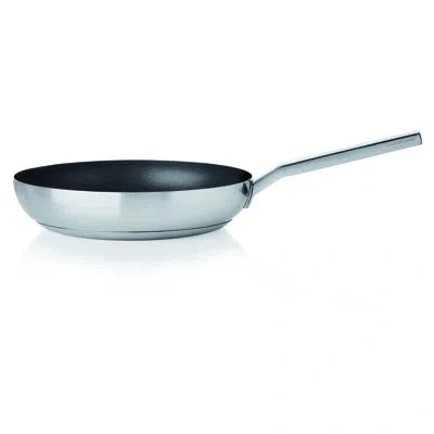Mepra Non-stick Frying Pan Stile Stainless Steel In Silver