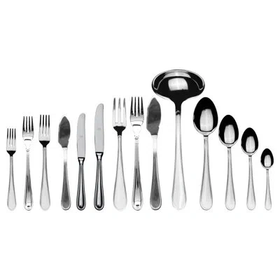 Mepra Norma Flatware Set - 113 Pieces - Stainless Steel