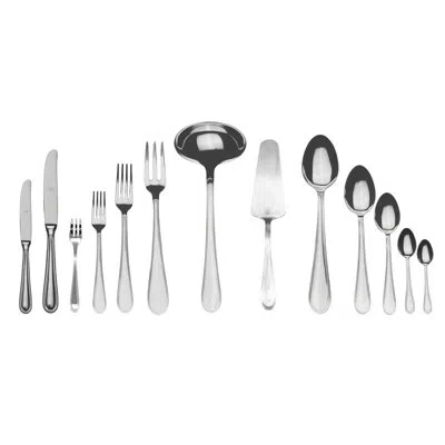 Mepra Norma Flatware Set - 126 Pieces - Stainless Steel