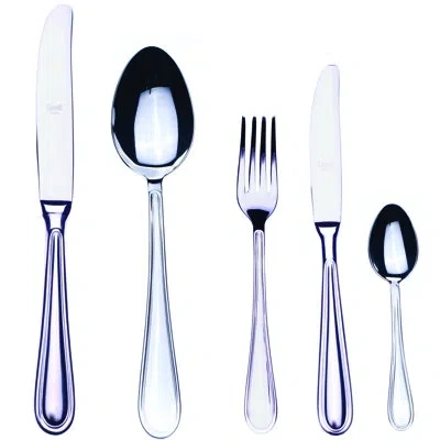 Mepra Norma Flatware Set - 20 Pieces - Stainless Steel