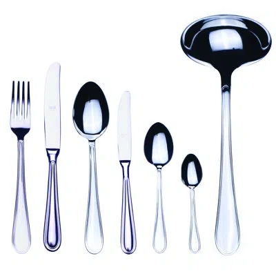 Mepra Norma Flatware Set - 39 Pieces - Stainless Steel