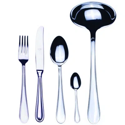 Mepra Norma Flatware Set - 49 Pieces - Stainless Steel