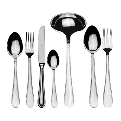 Mepra Norma Flatware Set - 51 Pieces - Stainless Steel