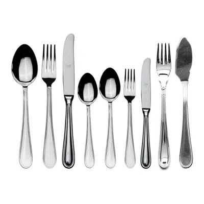 Mepra Norma Flatware Set - 54 Pieces - Stainless Steel