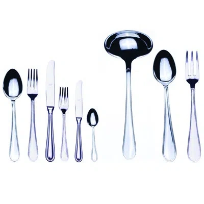 Mepra Norma Flatware Set - 75 Pieces - Stainless Steel
