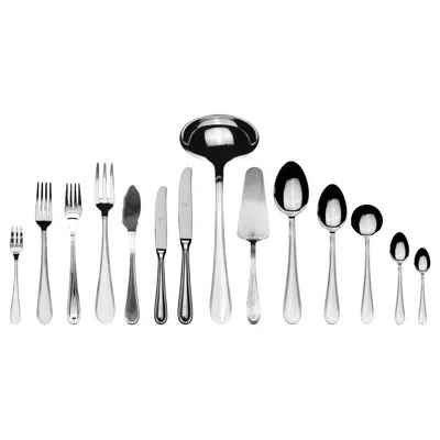 Mepra Norma Flatware Set (configuration S) - 113 Pieces - Stainless Steel