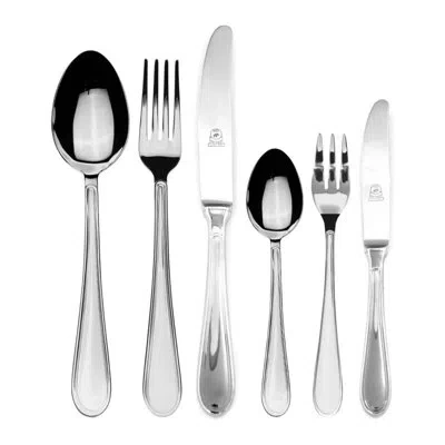 Mepra Norma Flatware Set With H/h Knives - 36 Pieces - Stainless Steel