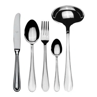 Mepra Norma Flatware Set With H/h Knives - 48 Pieces - Stainless Steel