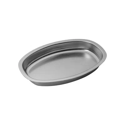Mepra Original Vintage Oval Gratin Tray - 12 Pieces - Stainless Steel In Silver