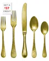 Mepra Epoque 5-piece Flatware Set In Gold