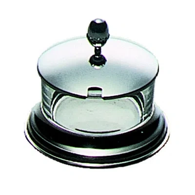Mepra Palace Cheese Basin With Stainless Steel Base; C: 6-3/4 Oz. In Silver