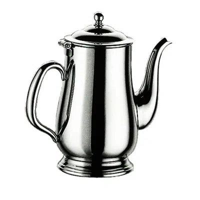 Mepra Palace Coffee Pot 12 oz - 6 Pieces - Stainless Steel In Silver