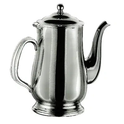 Mepra Palace Coffee Pot 18 oz - 6 Pieces - Stainless Steel In Silver