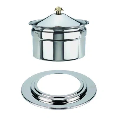 Mepra Palace Soup Pot In Silver