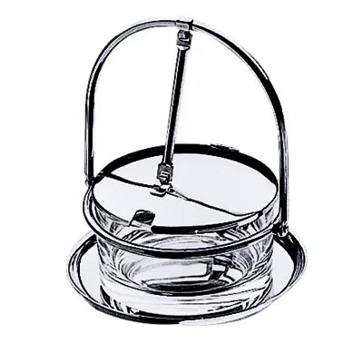 Mepra Parmesan Cheese Basin Gala C: 6-3/4 Oz. In Silver