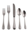 Mepra Perla Pewter 20-piece Flatware Set In Silver-tone