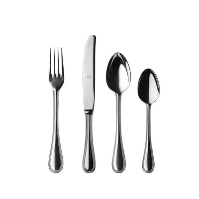 Mepra Perla Flatware Set - 24 Pieces - Stainless Steel