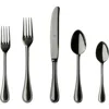 Mepra Perla Flatware Set In Black