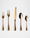 Mepra Perla Oro 5-piece Place Setting Set In Gold