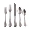 Mepra Perla Pewter 5-piece Place Setting In Silver