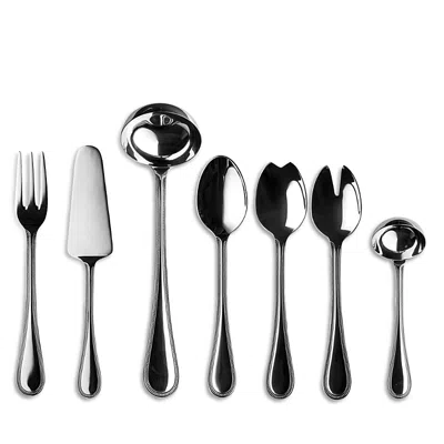 Mepra Perla 7-piece Serving Set In Stainless Steel