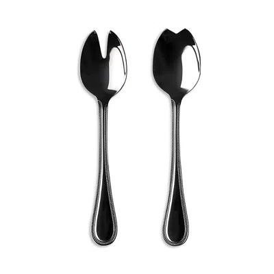 Mepra Perla 2-piece Salad Set In Silver