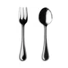 Mepra Perla 2-piece Pasta Serving Set In Silver