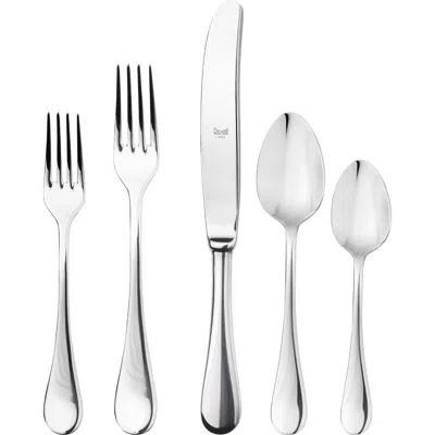 Mepra Place Setting 5 Pcs Brescia In Silver