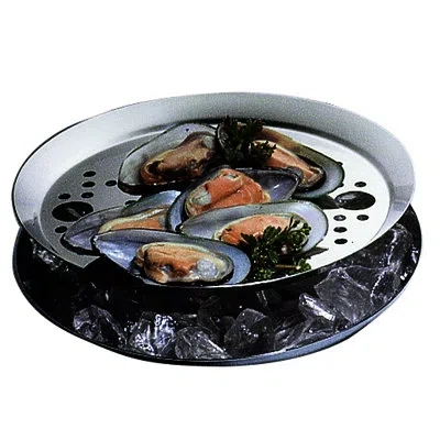 Mepra Plateau Royal 18/10 Stainless Steel Serving Bowl In Silver