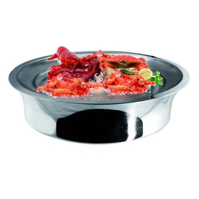Mepra Plateau Royal 18/10 Stainless Steel Tray In Silver