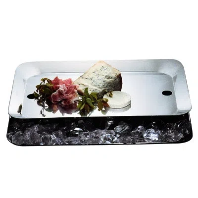 Mepra Plateau Royal Tray In Silver