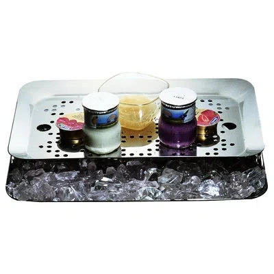 Mepra Plateau Royal Tray In Silver
