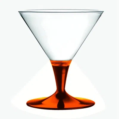 Mepra Polycarbonate Ice Cream Cup - 6 Pieces In Amber