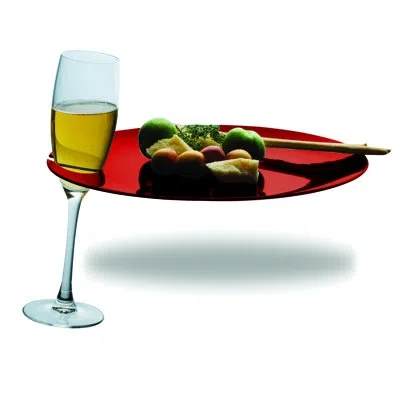 Mepra Polycarbonate Platter In Red