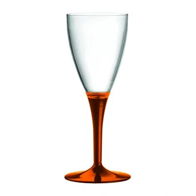 Mepra Polycarbonate Wine Glass - 12 Pieces In Amber