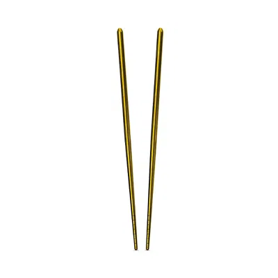 Mepra Pvd Chopsticks, Set Of 2 In Gold