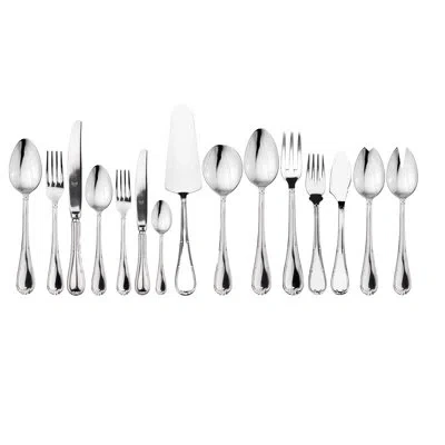 Mepra Raffaello Flatware Set - 126 Pieces - Stainless Steel