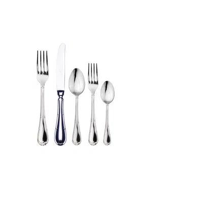 Mepra Raffaello Flatware Set With Cake Fork And H/h Knives - 30 Pieces - Stainless Steel